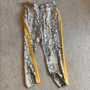 Zara snake pants